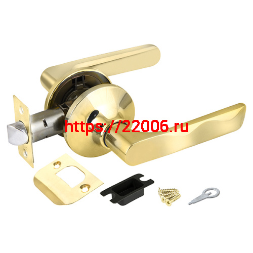 Ручка Punto (Пунто) защелка 6024 PB-P (без фик.) золото