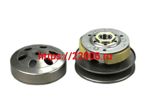 Сцепление в сборе Honda Lead 90 с колоколом TMMP