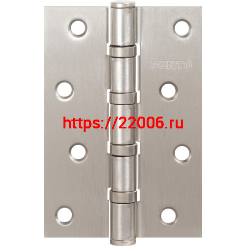 Петля Punto (Пунто) универсальная IN4100U-HD PN (4B/HD 100х70х2.5) мат.никель ПОДВЕС