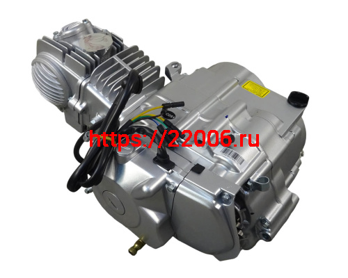 Двигатель 4т. 140 см3 YX-140 (1P56FMJ) (масл.охл.,МКПП4,все вверх,эл+кик) НИЖ.ЭЛ. для питб +РАДИАТОР фото 3