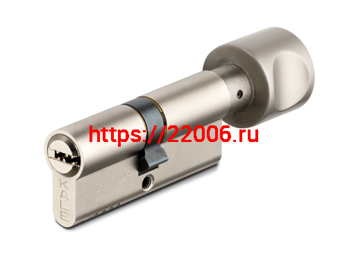 Цилиндровый механизм Kale kilit (Кале килит) с вертушкой 164 OBS SCE/90 (40+10+40) mm никель 5 кл. new фото 4
