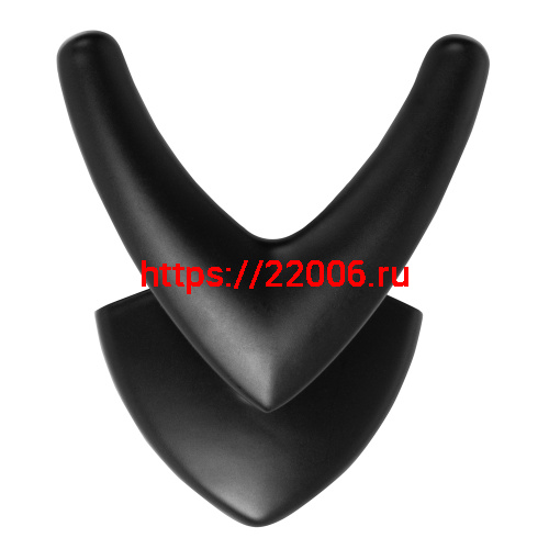 Крючок Ajax (Аякс) настенный MB-LM/K-003 BL черный фото 2