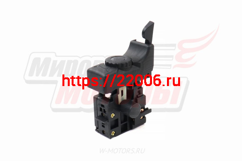 Выключатель (№127) подходит для дрели Интерскол ДУ-1000ЭР (в пакете с наклейкой) фото 2 Выключатель (№127) подходит для дрели Интерскол ДУ-1000ЭР (в пакете с наклейкой) фото 2