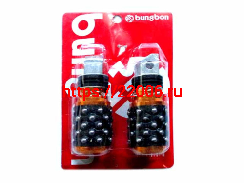 Подножки пассажирские тюнинг ТИП 4 (пара) оранжевые Подножки пассажирские тюнинг ТИП 4 (пара) оранжевые