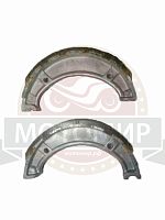 Колодки тормозные заднего барабана ИжП2 сб.4-53-1 литые (импорт)