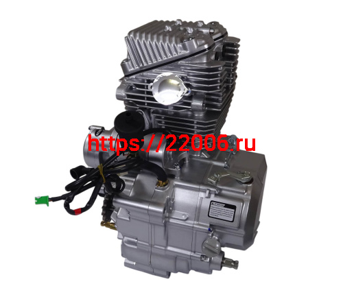 Двигатель 4т. 250 см3 172FMМ-6  ZONGSHEN CB250-RL (4 клап.) 5МКПП, эл.+кик старт, баланс.вал фото 4