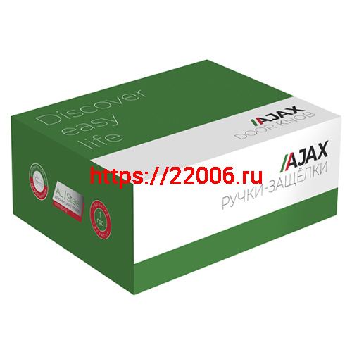 Ручка Ajax (Аякс) защелка DK610 SN-PS (6010 SN-P) (без фик.) мат. никель фото 2