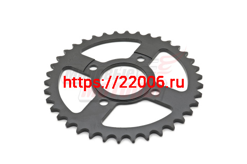 Звезда ведомая 38z (520) CG125-250, CB125-250 (4x63, D58) Звезда ведомая 38z (520) CG125-250, CB125-250 (4x63, D58)