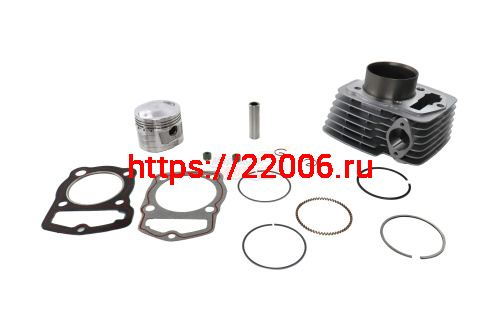 Цилиндро-поршневая группа в сборе 162FMJ (150cc) D62 h97mm p15mm (CB150)