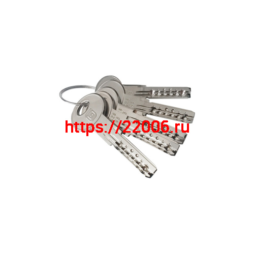 Цилиндровый Guardian (Гардиан) механизм GB 82 мм (36/46) Ni никель 5 кл. /128:4491/ фото 3