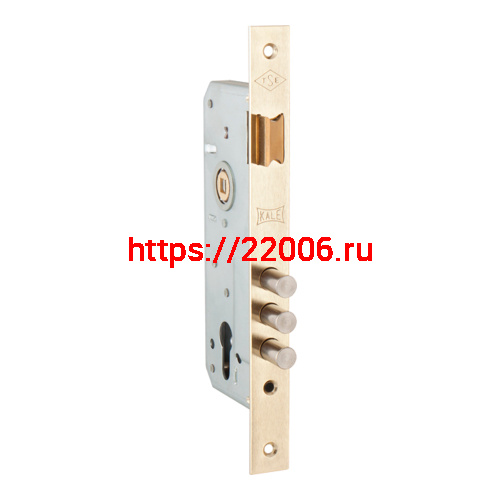 Корпус Kale kilit (Кале килит) врезного замка с защёлкой 152/3MR (45 mm) w/b (латунь)