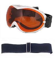 Очки S12316 оправа белая линза оранжевая