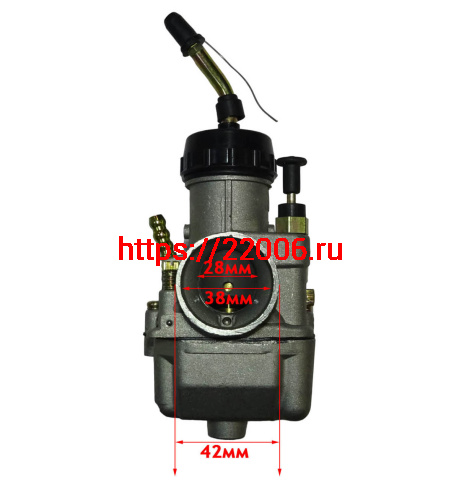 Карбюратор К68У-01 (МТМ) (правый) (кол-во в упак. 20 шт.) Карбюратор К68У-01 (МТМ) (правый) (кол-во в упак. 20 шт.)