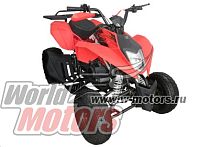 Машинокомплект 150сс (для квадроцикла "SAGA") (коробка 1 вперед+1 назад,Торм. диск пер/зад,Шины 19*7-8 и 20*9.5-8,защита рук, стоп-выключатель) КРАСНЫ