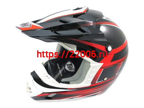 Мотошлем THH TX-12 №17 black/red (XXL)