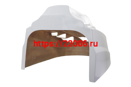 Капот Буран (L) (под квадратную фару) фото 2
