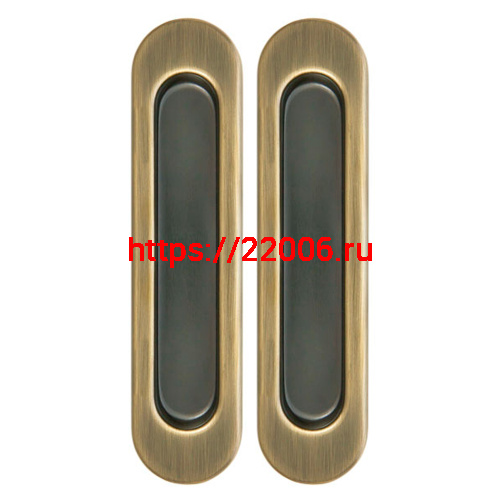 Ручка Armadillo (Армадилло) для раздвижных дверей SH.LD152.010 (SH010) WAB-11 матовая бронза