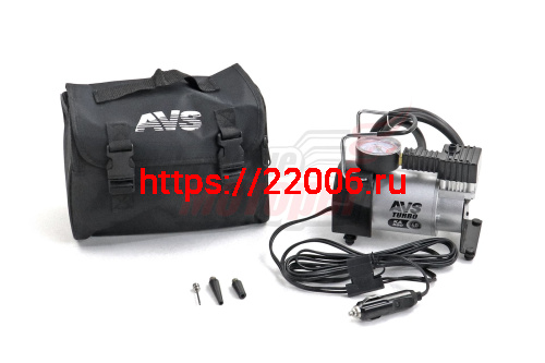Компрессор автомобильный AVS KA580 (10атм.40л/мин.150 Ватт)