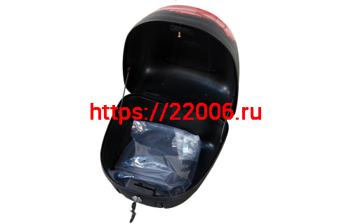 Кофр багажный мото задний CIGNA E-35 29л черный фото 2 Кофр багажный мото задний CIGNA E-35 29л черный фото 2