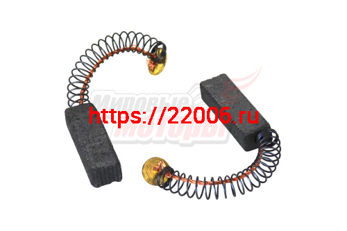 Щетки (№422) (6х8х25) к пылесосу "Уралец" d.7,0 кр.пятак Щетки (№422) (6х8х25) к пылесосу "Уралец" d.7,0 кр.пятак