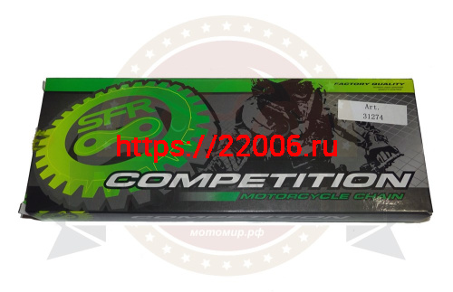 Цепь (520) SFR -104 зв. приводная (Иж), ПР15.875-23-1, цветная коробочка (Н) фото 2 Цепь (520) SFR -104 зв. приводная (Иж), ПР15.875-23-1, цветная коробочка (Н) фото 2