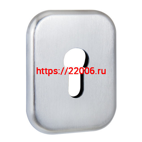 Накладка Fuaro (Фуаро) на цилиндр ESC.C.XL/K.486 (ESC 486-C SQ XL) SSC сатинированный хром (1 шт.)