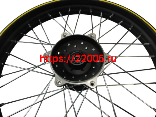 Обод 19" передний спицы, диск. тормоз CORSAR 250 в сборе (32) фото 2 Обод 19" передний спицы, диск. тормоз CORSAR 250 в сборе (32) фото 2