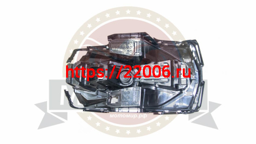 Пластик верхний для машинок "квадроцикл Полярис" черный