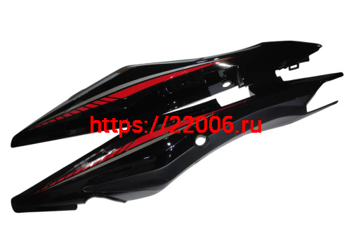 Облицовка седла DESTRA 250 нижняя (компл 2 шт) (T20K010801A09100+T20K010802A09100) Облицовка седла DESTRA 250 нижняя (компл 2 шт) (T20K010801A09100+T20K010802A09100)