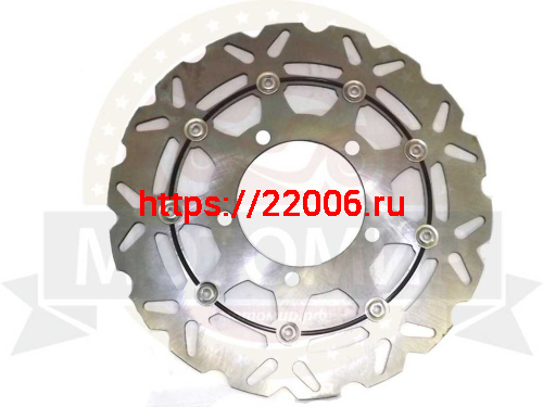 Диск тормозной передний (300х100х4) (отв: 5х73) FALCON SPEEDFIRE 250см3 (RF2В816) бол фото 2 Диск тормозной передний (300х100х4) (отв: 5х73) FALCON SPEEDFIRE 250см3 (RF2В816) бол фото 2