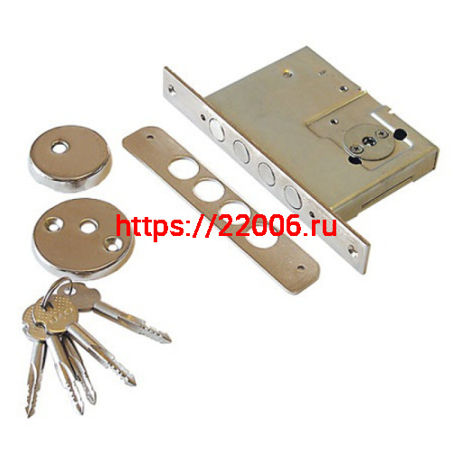 Замок Selmash (Сельмаш) врезной сувальдный ЗВ-042 (СТАЛЬФ)