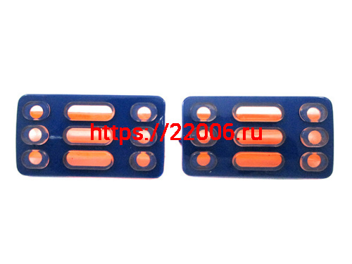 Резинки подножки водителя мопед Дельта, Альфа, Орион силиконовая Резинки подножки водителя мопед Дельта, Альфа, Орион силиконовая