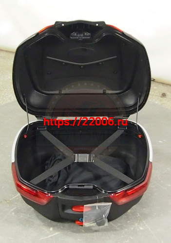 Кофр багажный мото задний CIGNA E-62 38л черный фото 4 Кофр багажный мото задний CIGNA E-62 38л черный фото 4