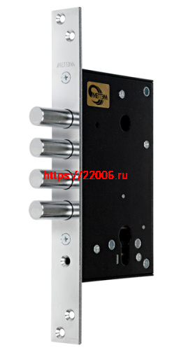 Корпус Mettem (Меттэм) врезного замка ЗВ1 711.0.0 (никель)