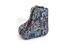 Сумка для коньков "Дизайнерская" БУКВЫ (прорезиненная ткань)