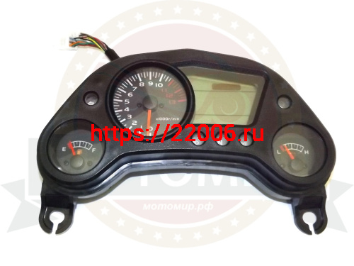 Щиток приборов FALCON SPEEDFIRE 250см3 в сборе ЖК Дисплей (RF20701А) на проводах разъем Щиток приборов FALCON SPEEDFIRE 250см3 в сборе ЖК Дисплей (RF20701А) на проводах разъем