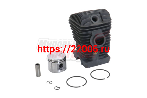 Поршневая группа на Штиль 230 в сборе (40 мм) БЕЗ крышки коленвала Поршневая группа на Штиль 230 в сборе (40 мм) БЕЗ крышки коленвала