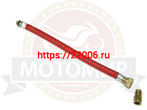 Шланг велонасоса (под золотник авто) BEE PUMP Е3 (БИ-ПАМП) с переходником под вело Шланг велонасоса (под золотник авто) BEE PUMP Е3 (БИ-ПАМП) с переходником под вело