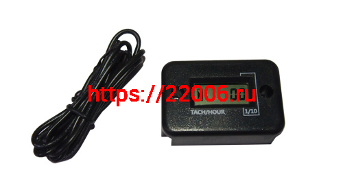 Счетчик моточасов/Тахометр водонепроницаемый для 4х-тактных двигателей, мини Счетчик моточасов/Тахометр водонепроницаемый для 4х-тактных двигателей, мини