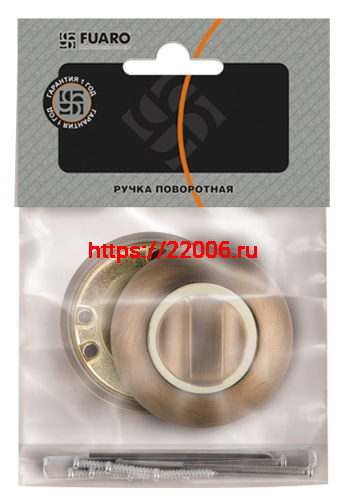 Ручка Fuaro (Фуаро) поворотная BK6 RM GP/SG-5 фото 2