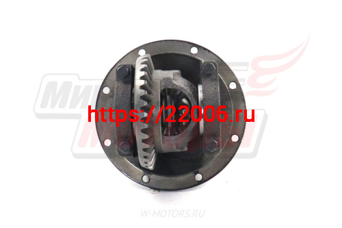 Редуктор заднего моста (шестерни в сборе) 23 шлица трицикл WM250ZH-2 фото 4