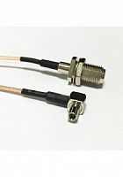 Антенный адаптер для USB 3G/4G модемов c F-штекером-TS-9