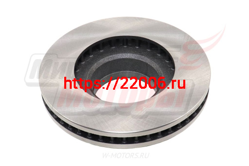 Диск тормозной передний Isuzu NLR85, диам. 265 мм (HTS56919) фото 2
