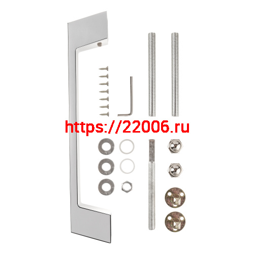 Ручка-скоба Punto (Пунто) PULL.ARC.TITAN CP-8 хром фото 2