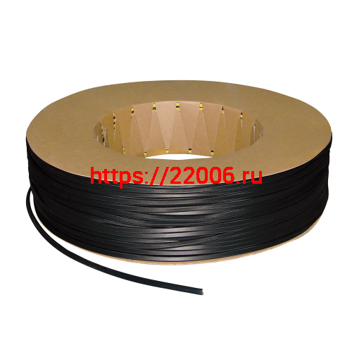 Самоклеящийся Fuaro (Фуаро) уплотнитель ППУ (14,5x16,5 мм), черный (400 м) фото 2