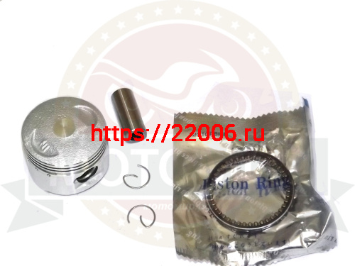Поршень 39,50 мм 4 такт.скутер 139QMB (GY6) 50cc (кольца, палец d13мм, стопорн. кольца)