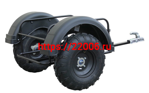 Прицеп для мотовездехода  (ИТМ) колеса 10", БЕЗ СЦЕПКИ, без корыта, корыто отдельно код. 38490 фото 2