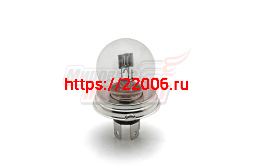 Лампа 12В 45/40Вт фарная тип R2 с цоколем P45t