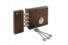 Замок Zenit (Зенит) накладной ЗН4-2 (медь)