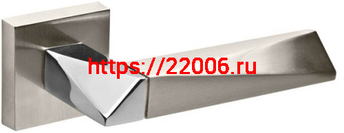 Ручка Fuaro (Фуаро) раздельная K.DM51.DIAMOND (DIAMOND DM) SN/CP-3 матовый никель/хром